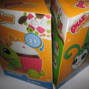 NWT Vintage Retired Puzoodles: Dinocake and Caterpillar Roll - 3D Puzzles